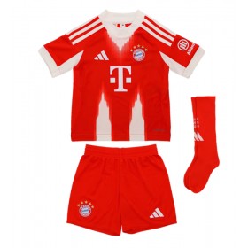 Fotballdrakt Barn Bayern Munich Jamal Musiala #10 Hjemmedraktsett 2025-26 Kortermet (+ Korte bukser)